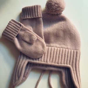 100% merino wool set hat mittens for baby toddler gift.Organic wool.🇺🇸Designed